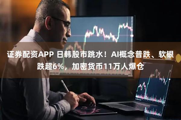 证券配资APP 日韩股市跳水！AI概念普跌、软银跌超6%，加密货币11万人爆仓